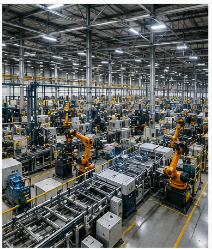 Manufacturing supply chain warehouse