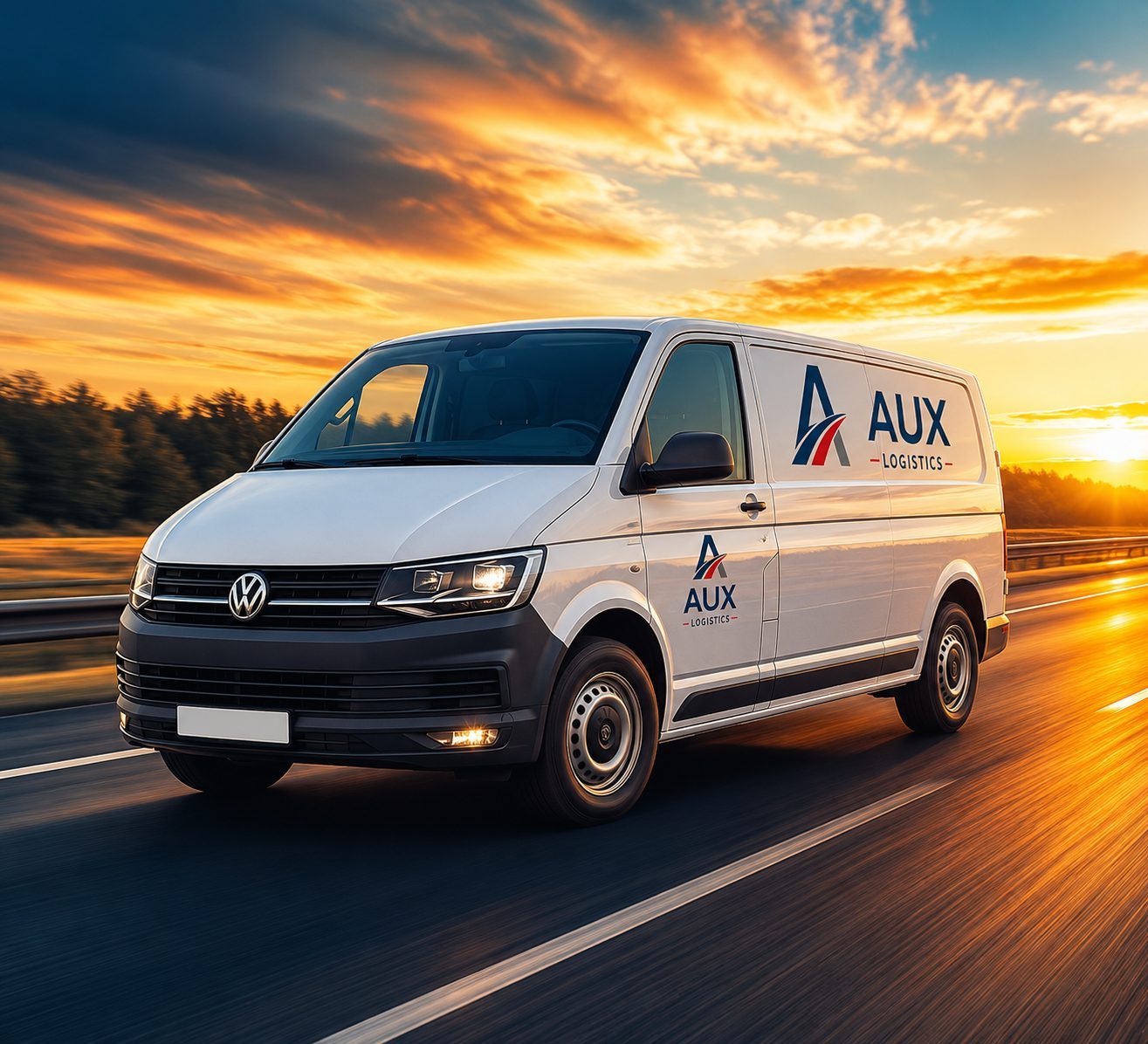 AUX Logistics branded fleet